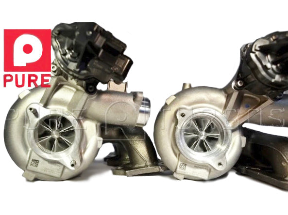 Pure Turbo BMW S55 Stage 2 HF Upgrade Turbos (M2 Competition, M3 & M4) - ML Performance UK