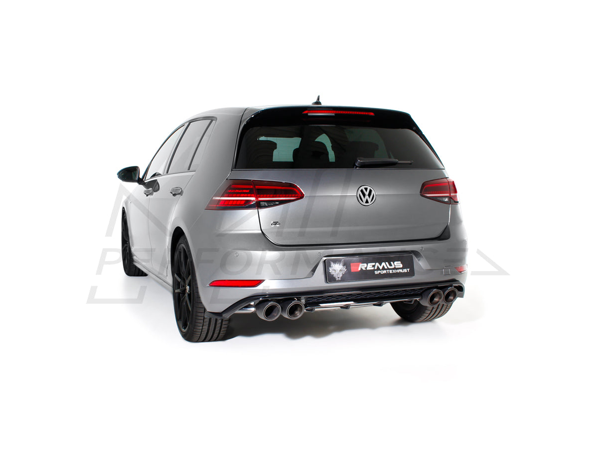 Remus Volkswagen MK7.5 Golf R Rear Silencer - ML Performance UK