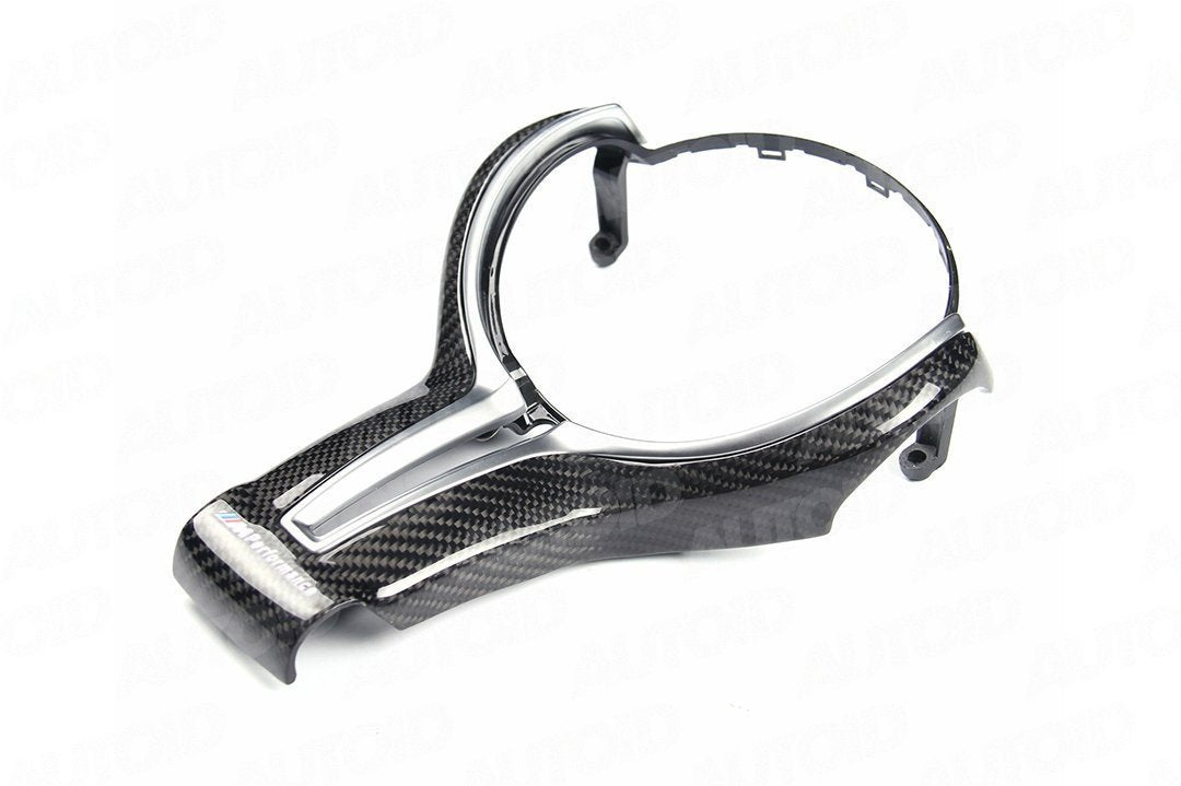 AUTOID BMW M Cars F87 F80 F10 F12 Full Carbon Fibre Steering Wheel Trim (Inc. M2, M3, M5 & X5 M) - ML Performance UK